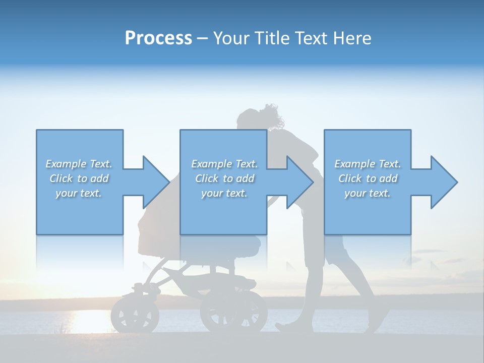 Beautiful Mother Young PowerPoint Template