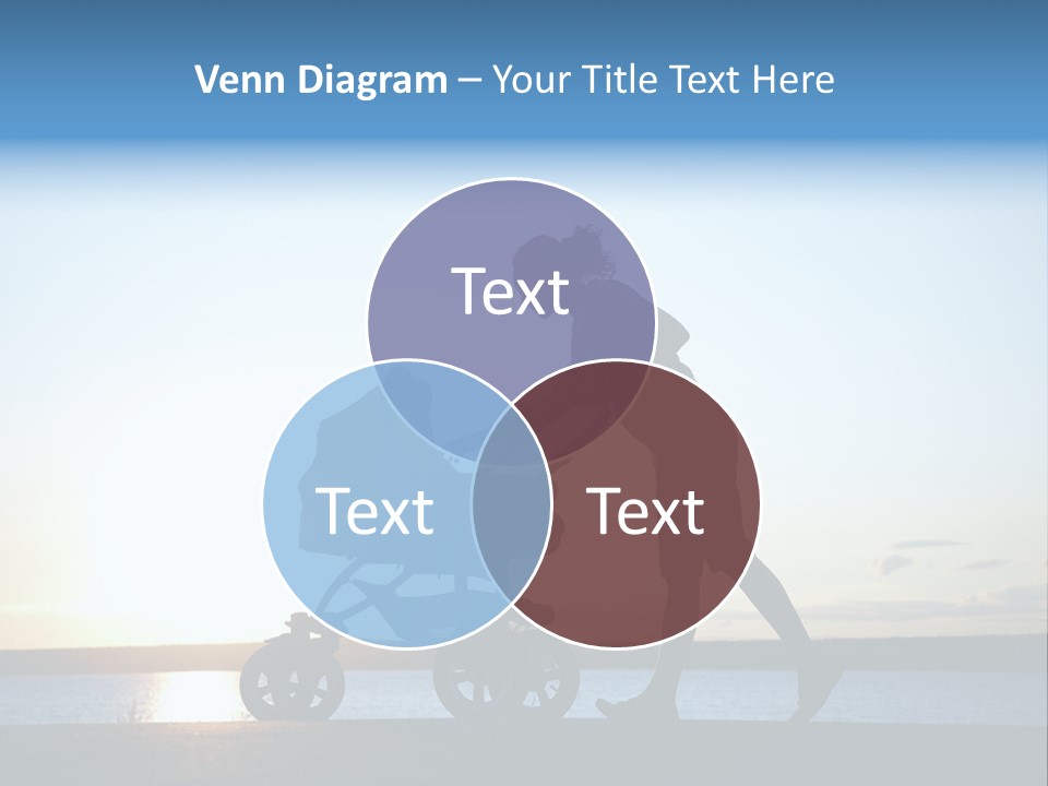 Beautiful Mother Young PowerPoint Template