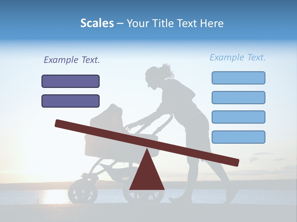 Beautiful Mother Young PowerPoint Template