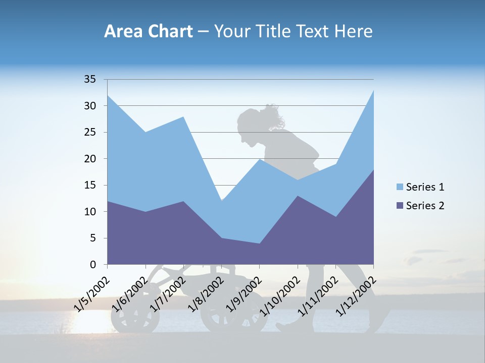 Beautiful Mother Young PowerPoint Template