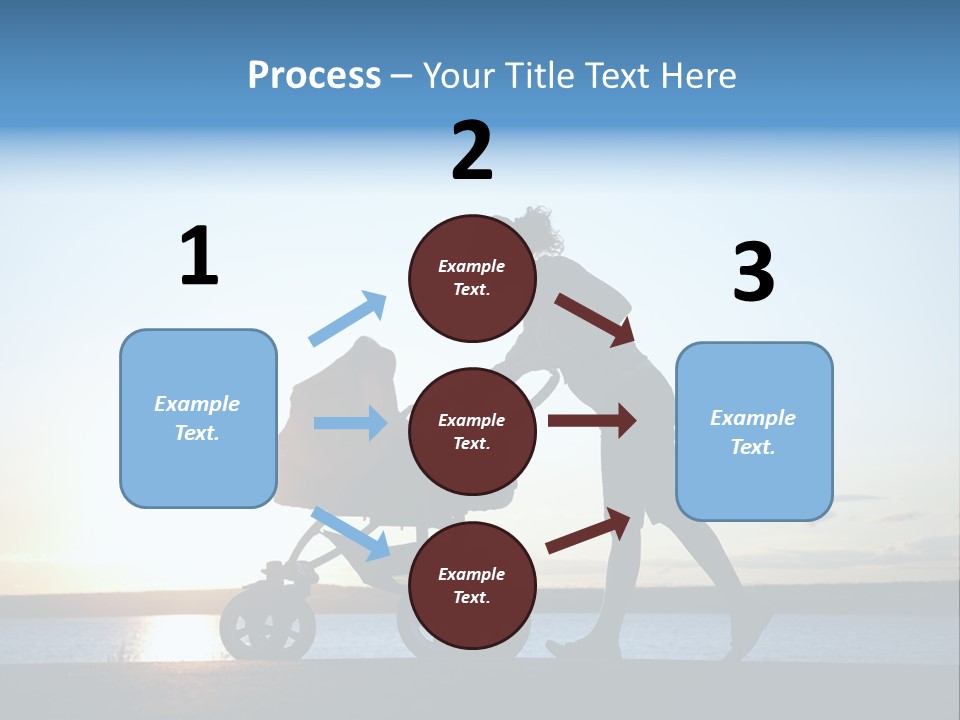 Beautiful Mother Young PowerPoint Template