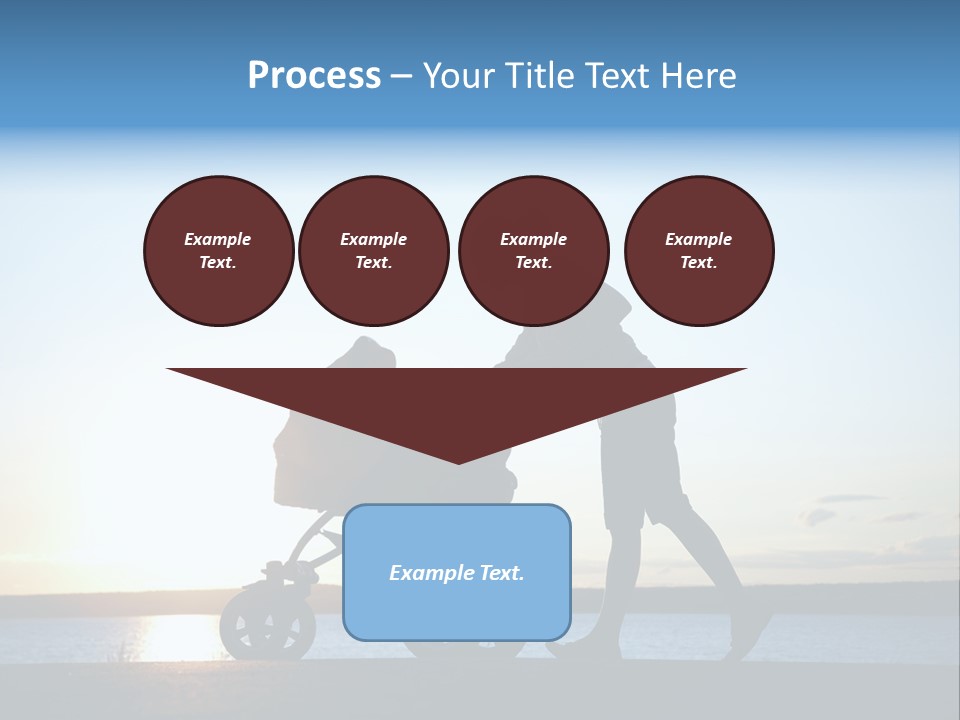 Beautiful Mother Young PowerPoint Template