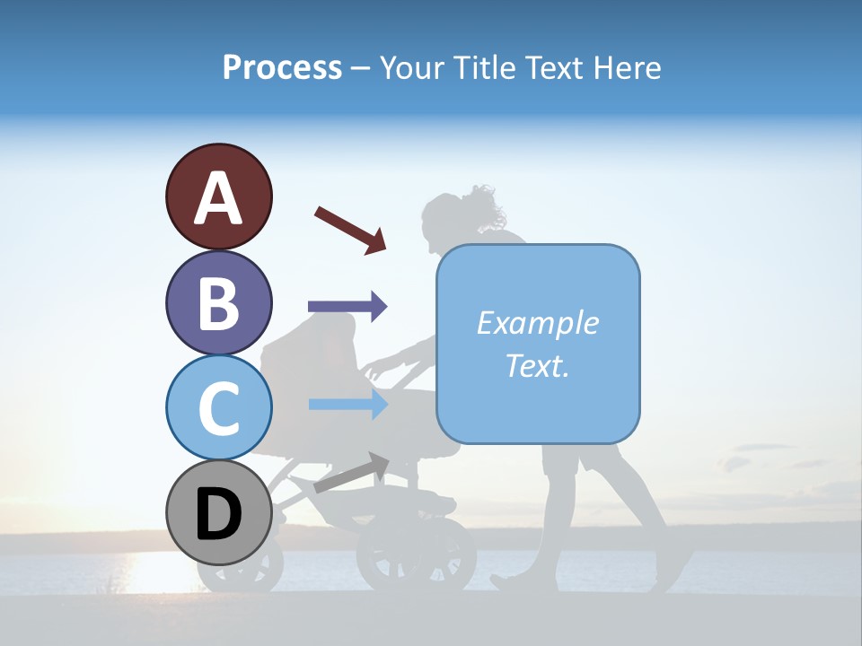 Beautiful Mother Young PowerPoint Template