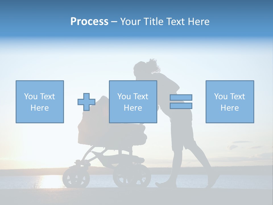 Beautiful Mother Young PowerPoint Template