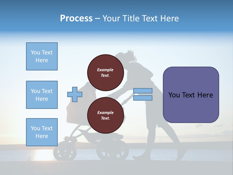 Beautiful Mother Young PowerPoint Template