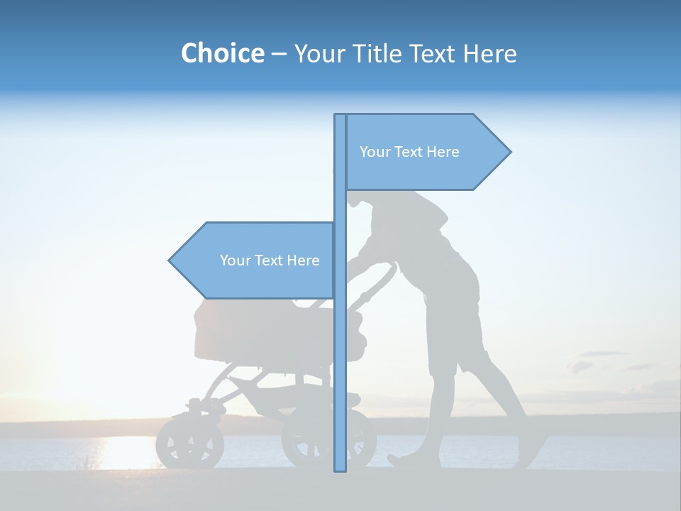 Beautiful Mother Young PowerPoint Template