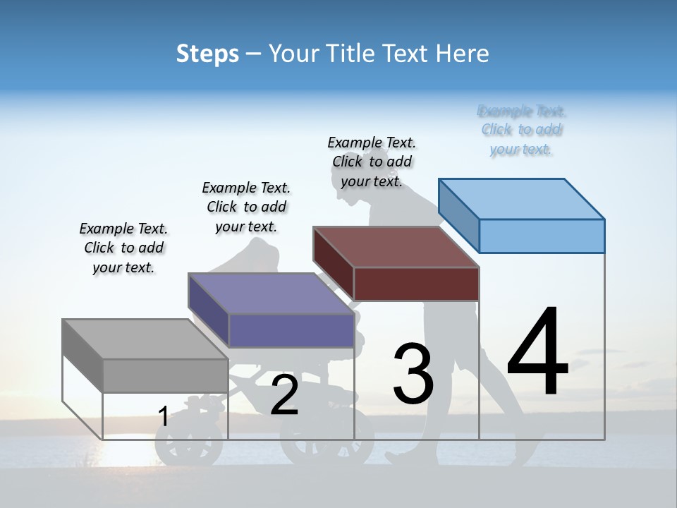 Beautiful Mother Young PowerPoint Template