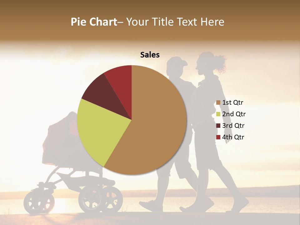 Months Male Sunset PowerPoint Template