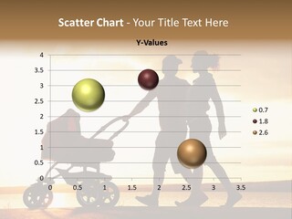 Months Male Sunset PowerPoint Template