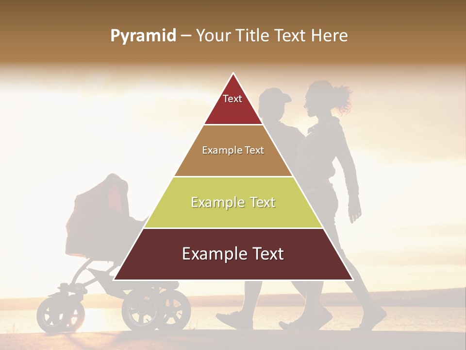 Months Male Sunset PowerPoint Template