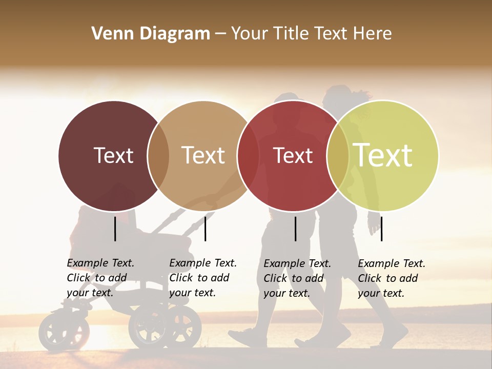 Months Male Sunset PowerPoint Template