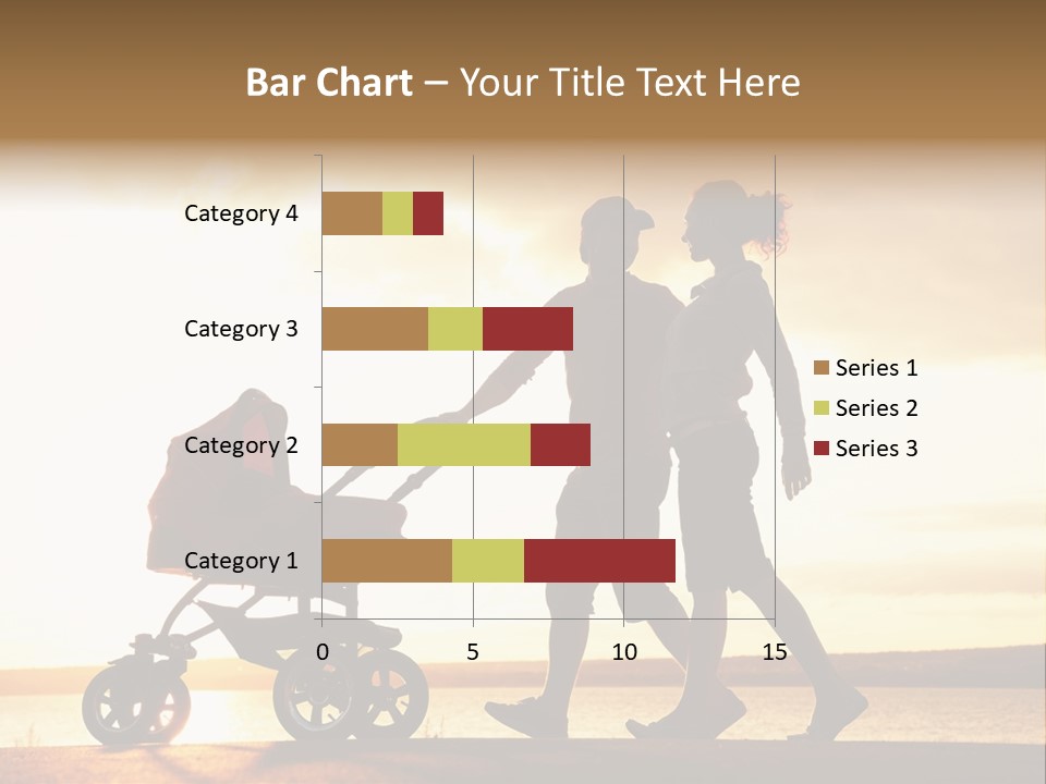 Months Male Sunset PowerPoint Template