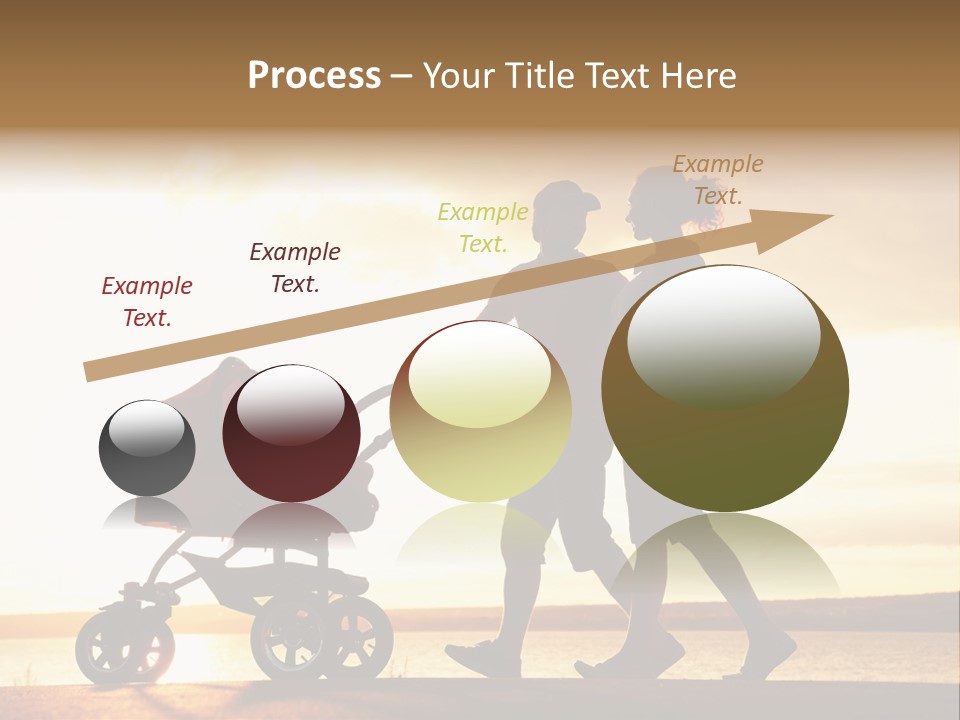 Months Male Sunset PowerPoint Template