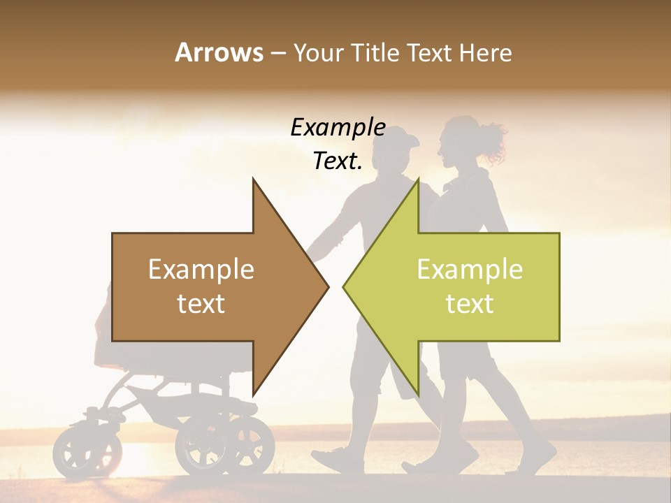 Months Male Sunset PowerPoint Template