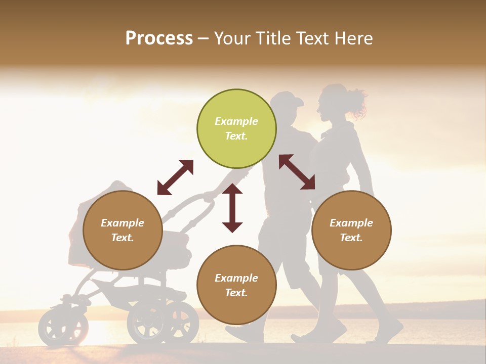 Months Male Sunset PowerPoint Template