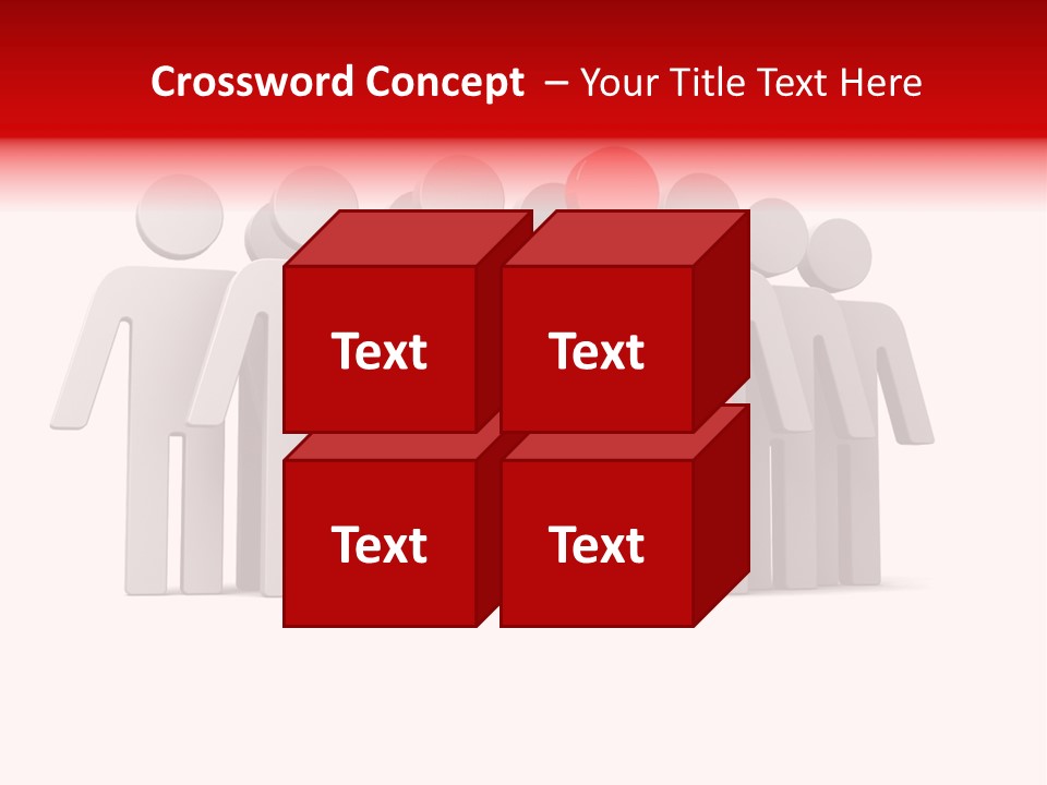 Together Team Men PowerPoint Template