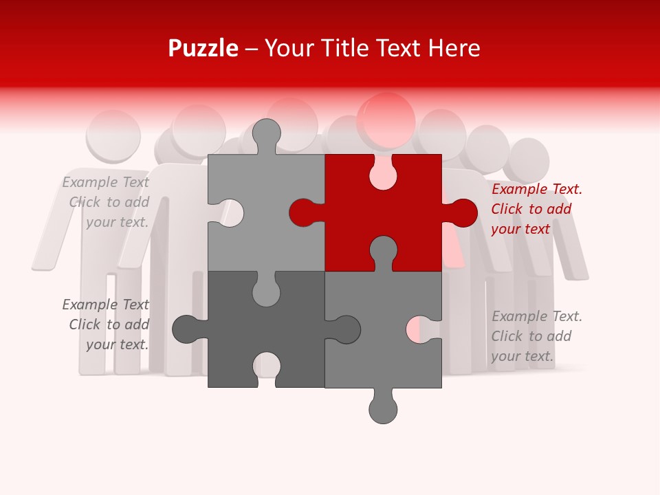 Together Team Men PowerPoint Template