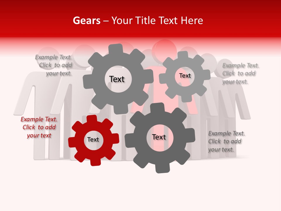 Together Team Men PowerPoint Template