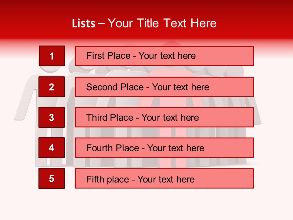 Together Team Men PowerPoint Template
