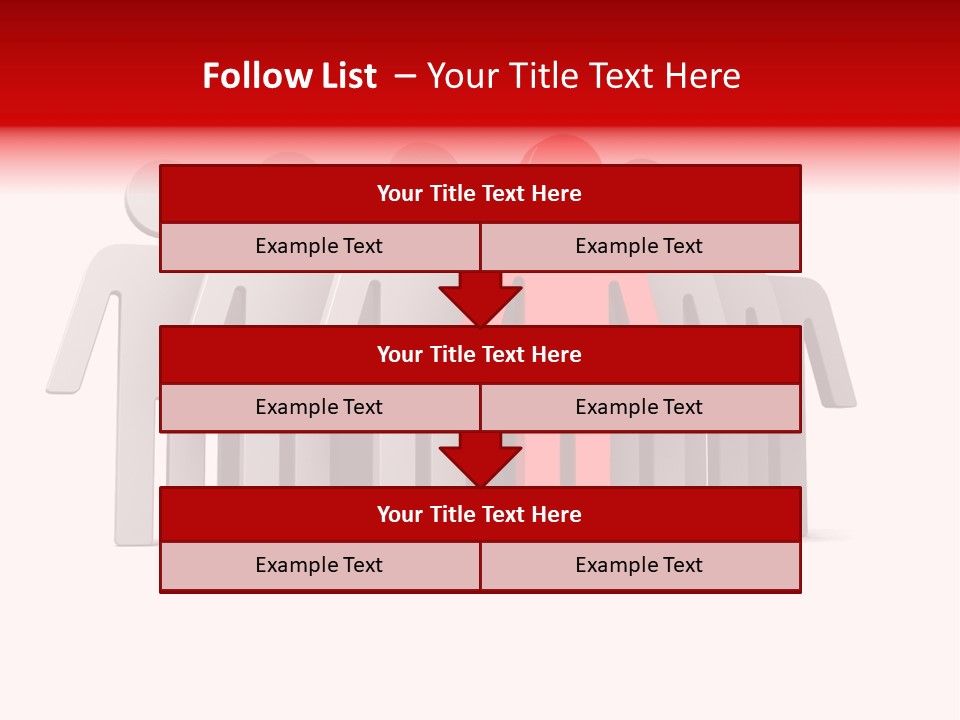 Together Team Men PowerPoint Template
