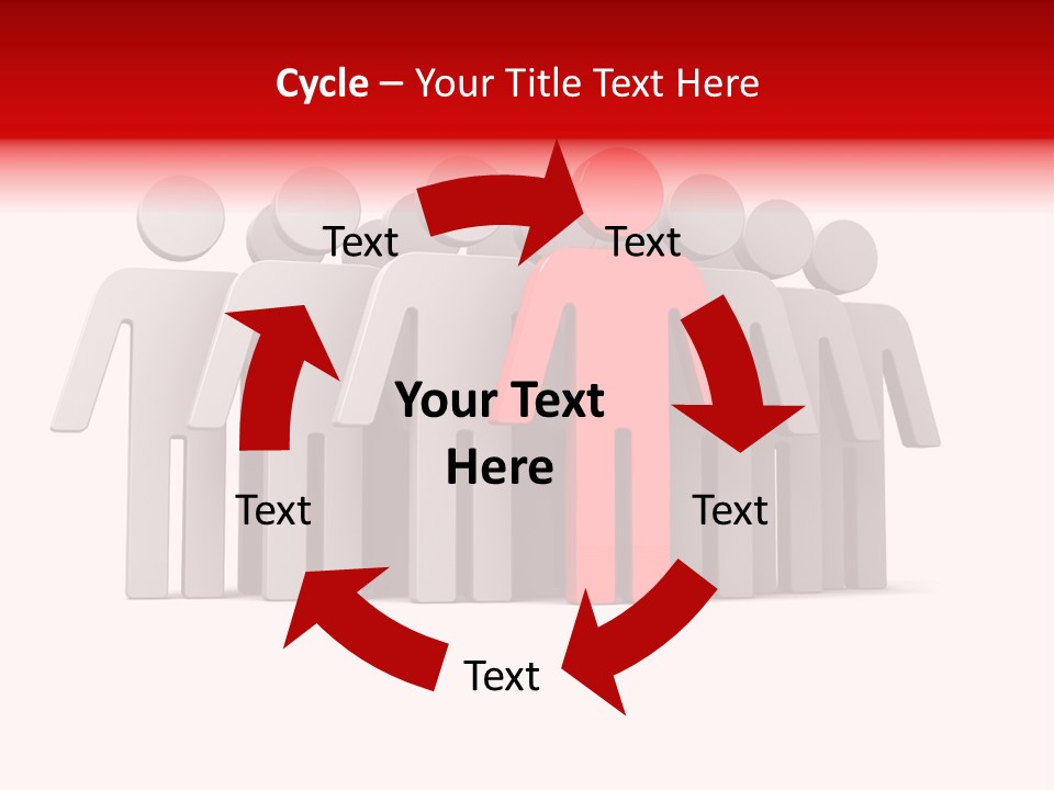 Together Team Men PowerPoint Template