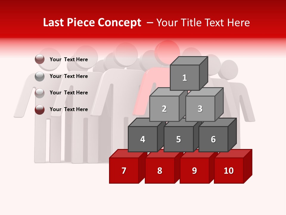 Together Team Men PowerPoint Template