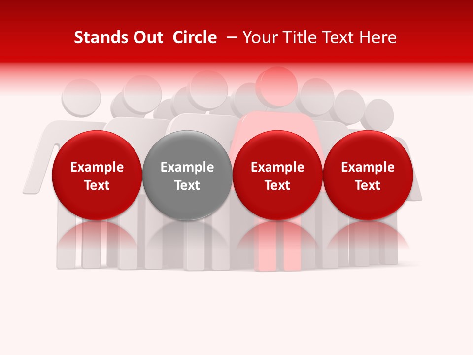 Together Team Men PowerPoint Template