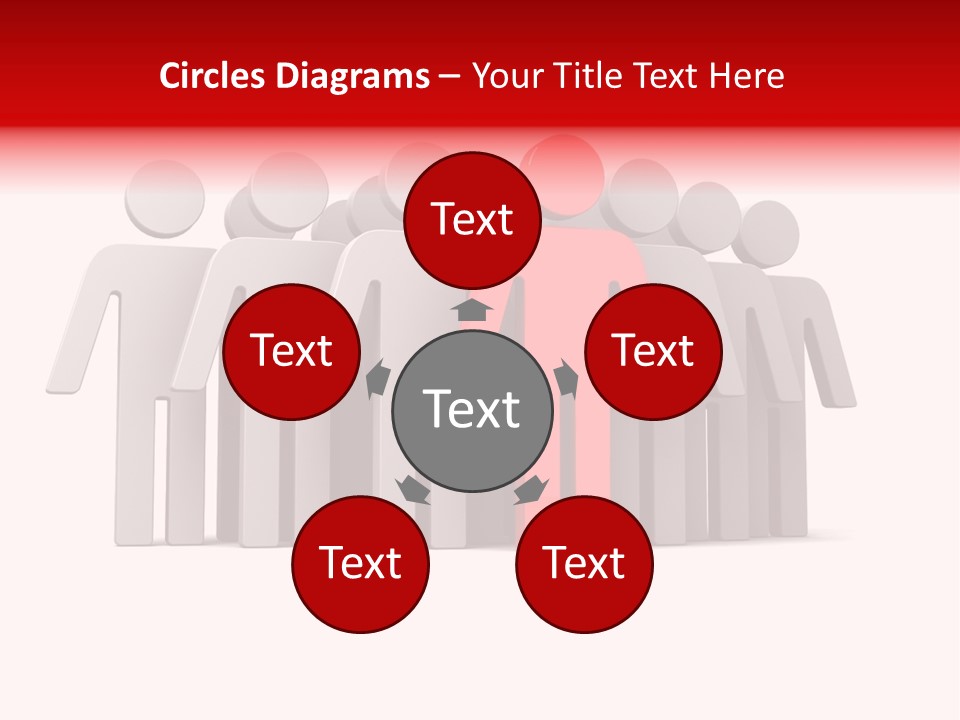 Together Team Men PowerPoint Template