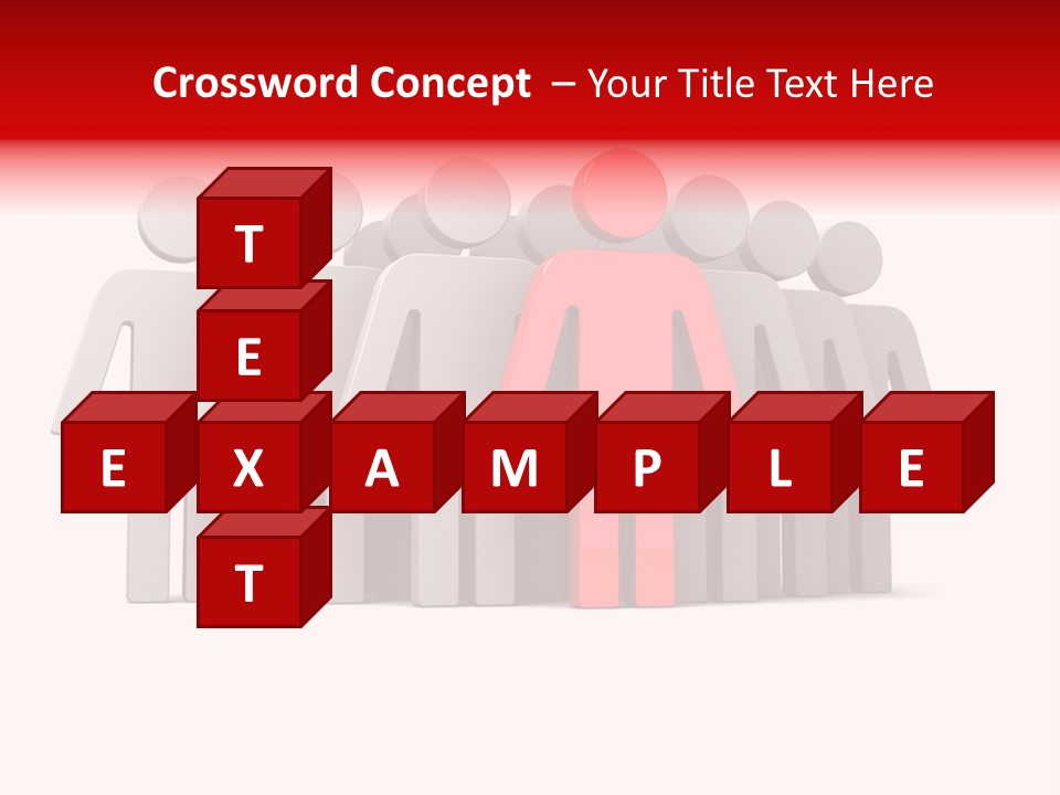 Together Team Men PowerPoint Template