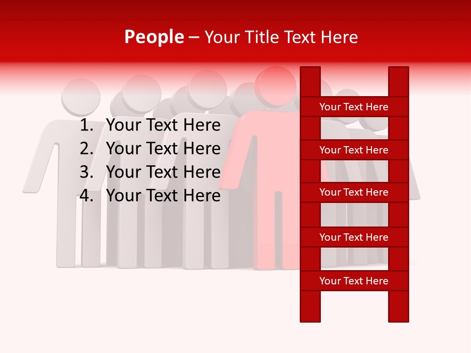 Together Team Men PowerPoint Template