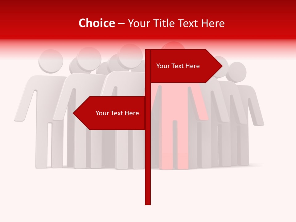 Together Team Men PowerPoint Template