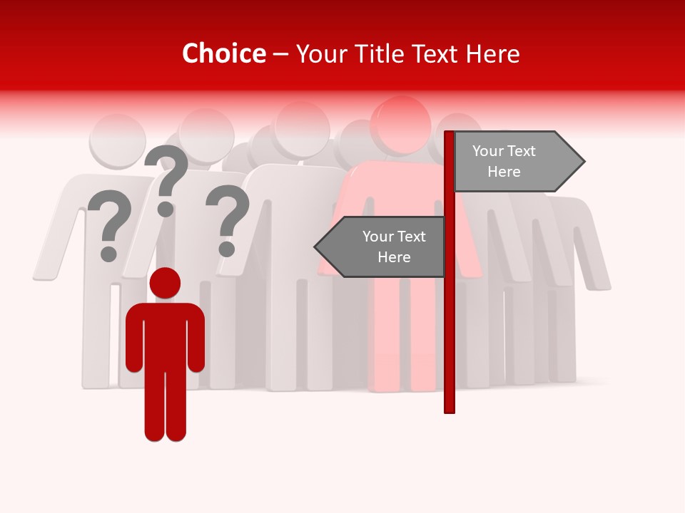 Together Team Men PowerPoint Template