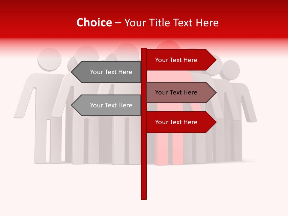 Together Team Men PowerPoint Template