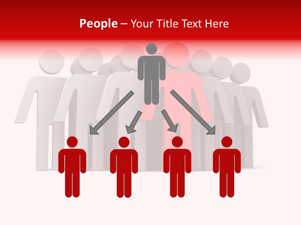 Together Team Men PowerPoint Template