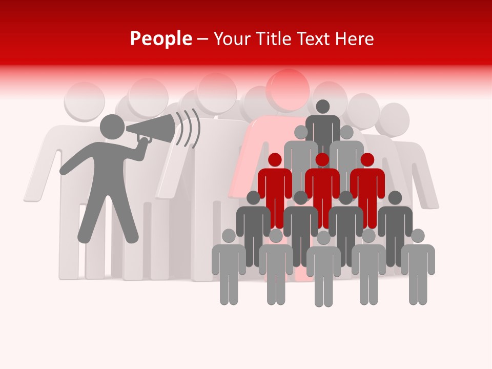 Together Team Men PowerPoint Template