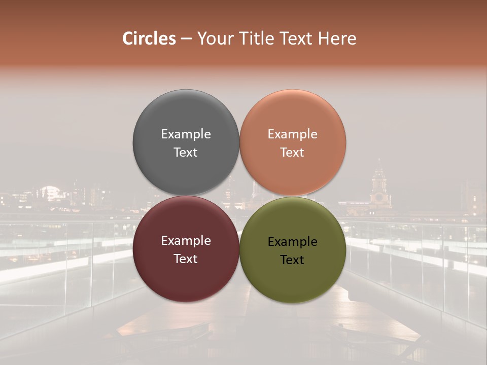 St Pauls City St Pauls Cathedral PowerPoint Template