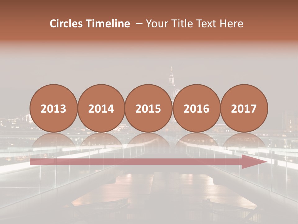 St Pauls City St Pauls Cathedral PowerPoint Template