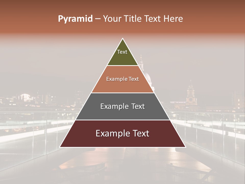 St Pauls City St Pauls Cathedral PowerPoint Template