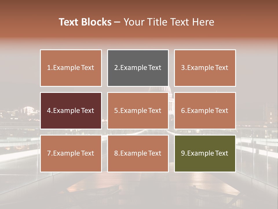 St Pauls City St Pauls Cathedral PowerPoint Template