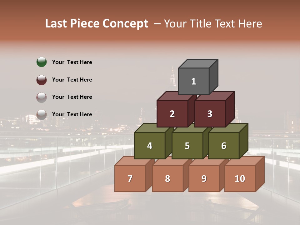 St Pauls City St Pauls Cathedral PowerPoint Template