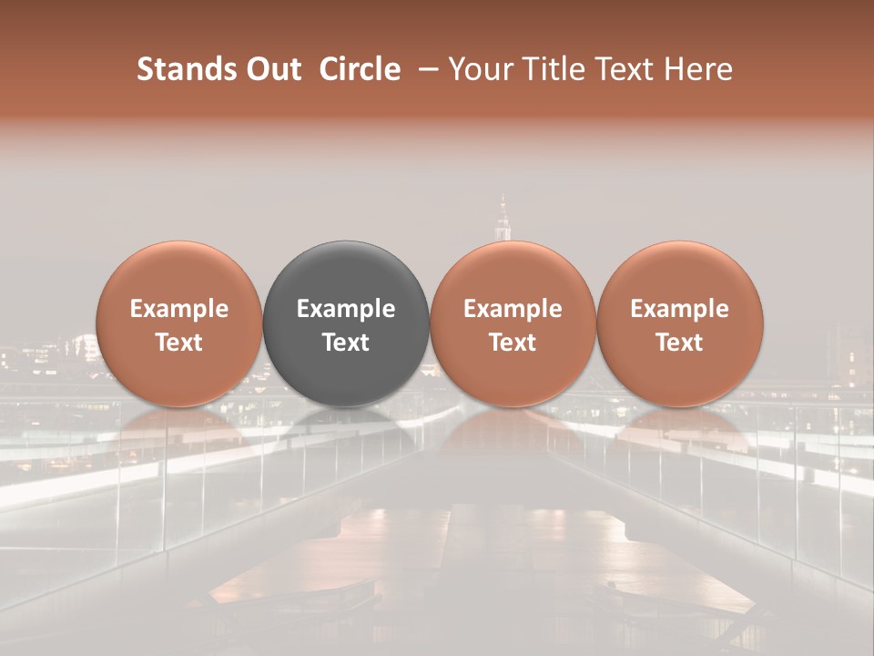 St Pauls City St Pauls Cathedral PowerPoint Template