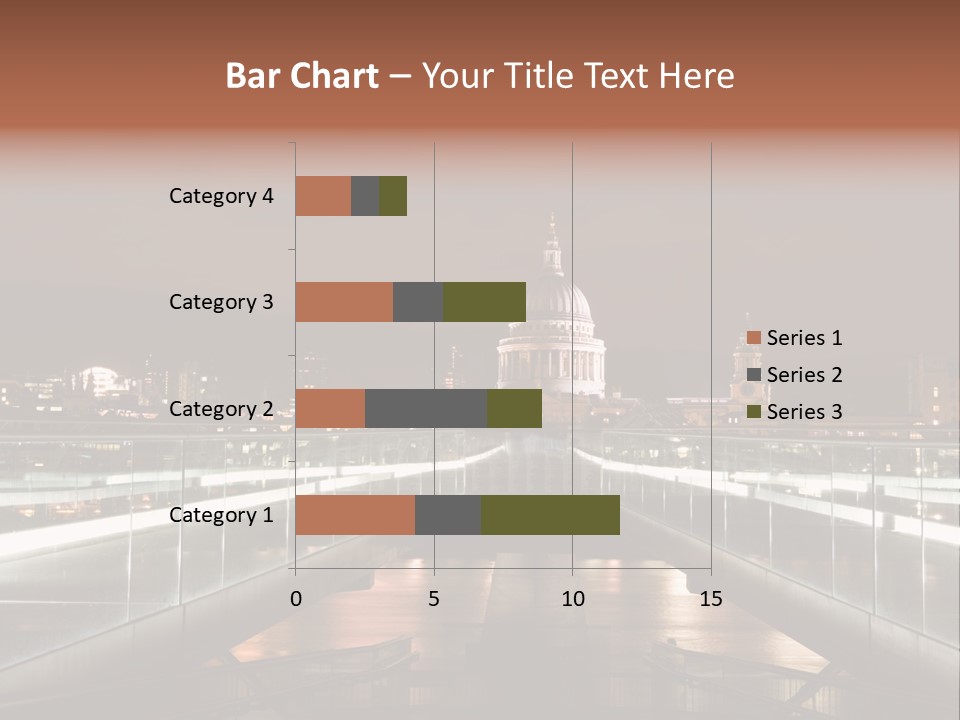 St Pauls City St Pauls Cathedral PowerPoint Template