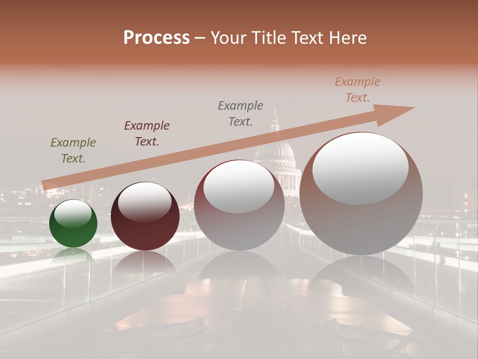 St Pauls City St Pauls Cathedral PowerPoint Template