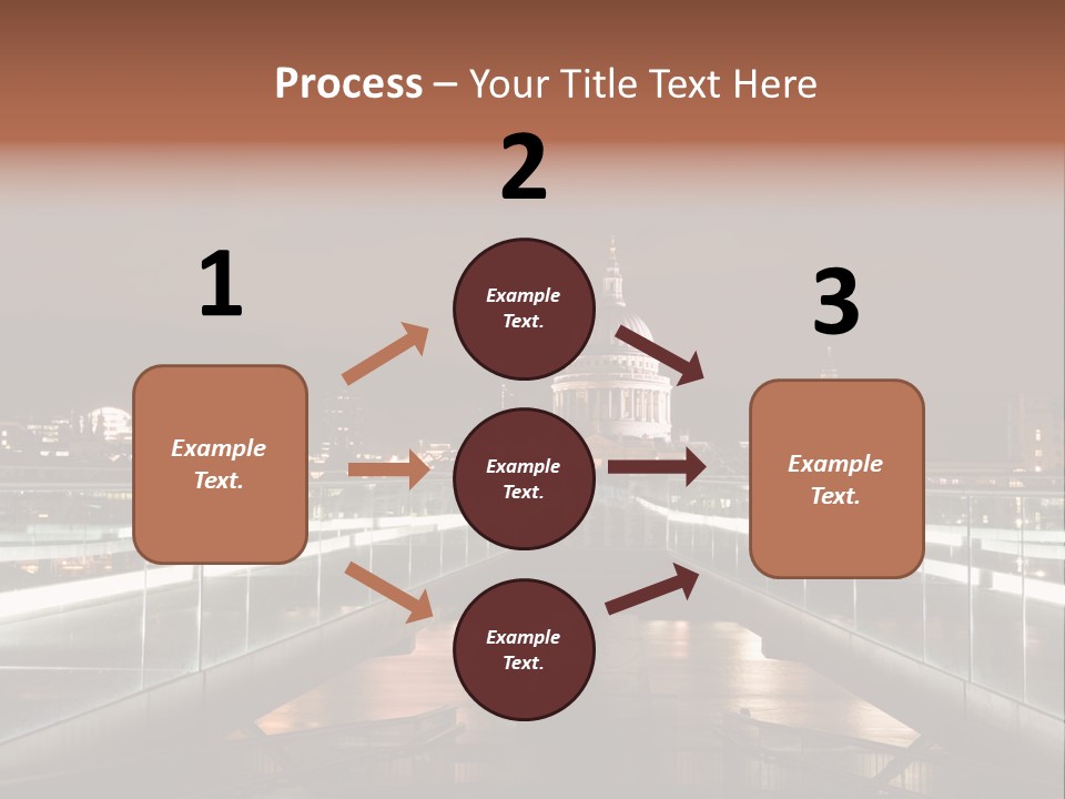 St Pauls City St Pauls Cathedral PowerPoint Template