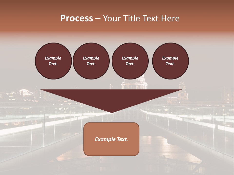 St Pauls City St Pauls Cathedral PowerPoint Template