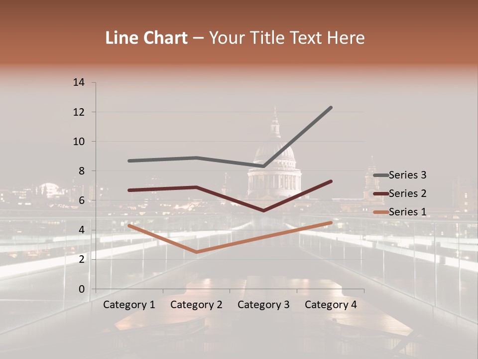 St Pauls City St Pauls Cathedral PowerPoint Template