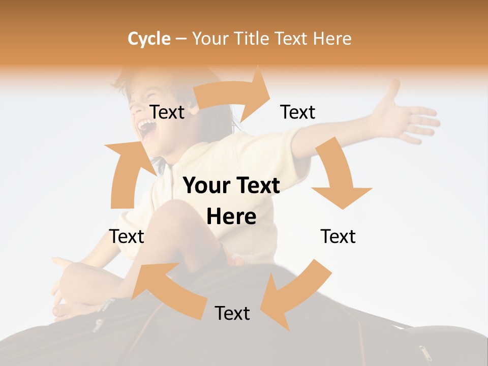 Vacation Explore Clouds PowerPoint Template