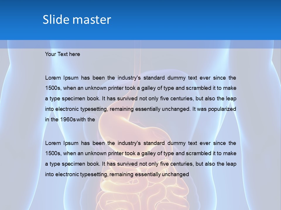 Ileocecal Valve Diagnose Abdominal PowerPoint Template