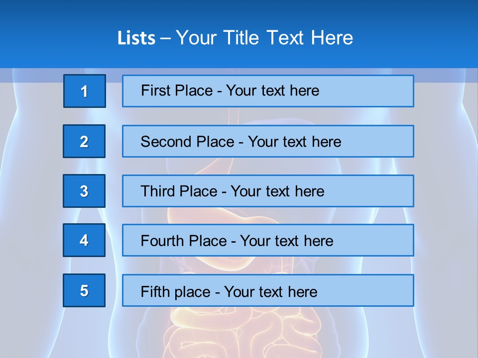 Ileocecal Valve Diagnose Abdominal PowerPoint Template