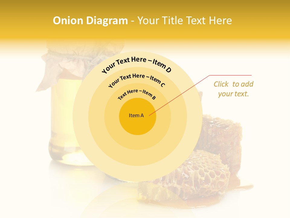 Honey Floral Background PowerPoint Template